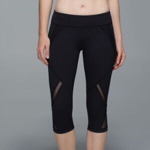 LULULEMON Cool to Street Crop Leggings Black Size 6
